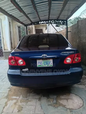 Toyota Corolla 2007 Blue