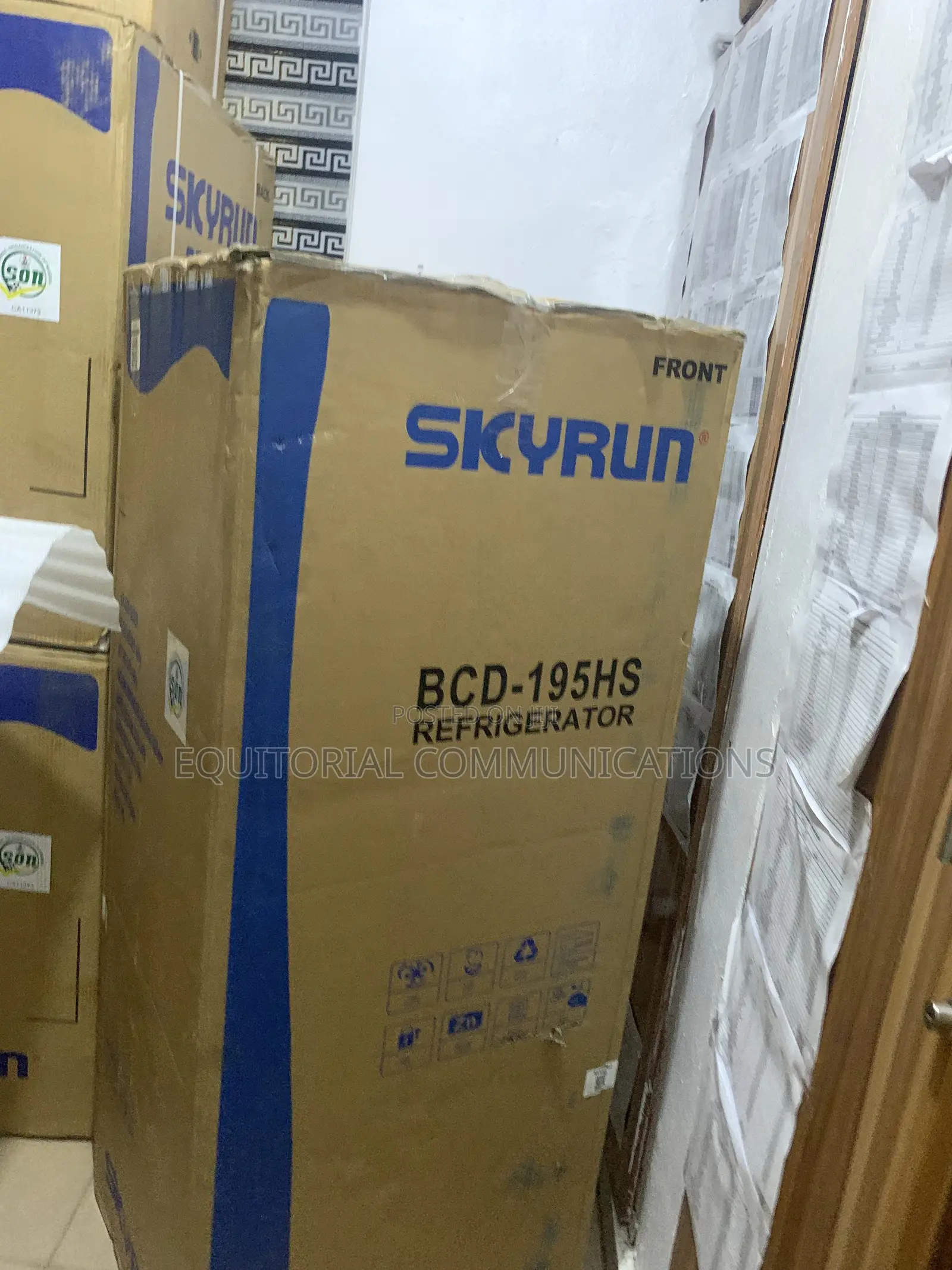 Skyrun BCD-195HS 195L Refrigerator – Large Capacity Fridge for Home
