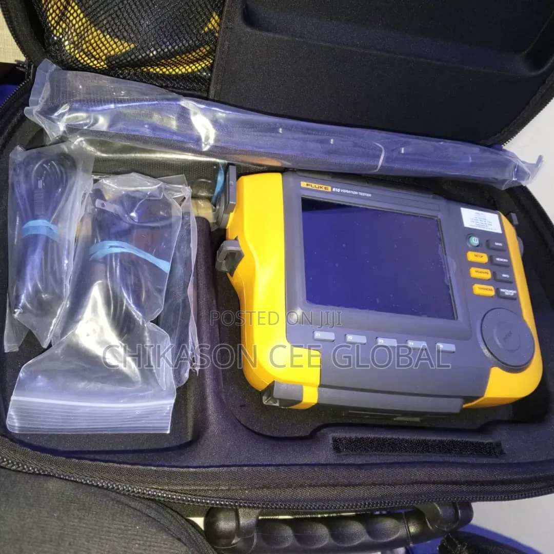 Fluke 810 Vibration Tester LCD Display 6-Button & Navigation Wheel
