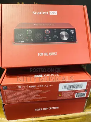 Focusrite Scarlett 2i2 3rd Generation