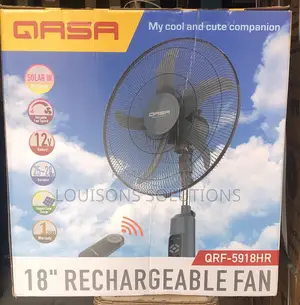 Rechargeable Standing Fan 18”