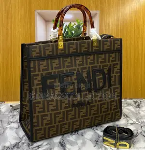 Fendi Sunshine Shopper Tote Bag