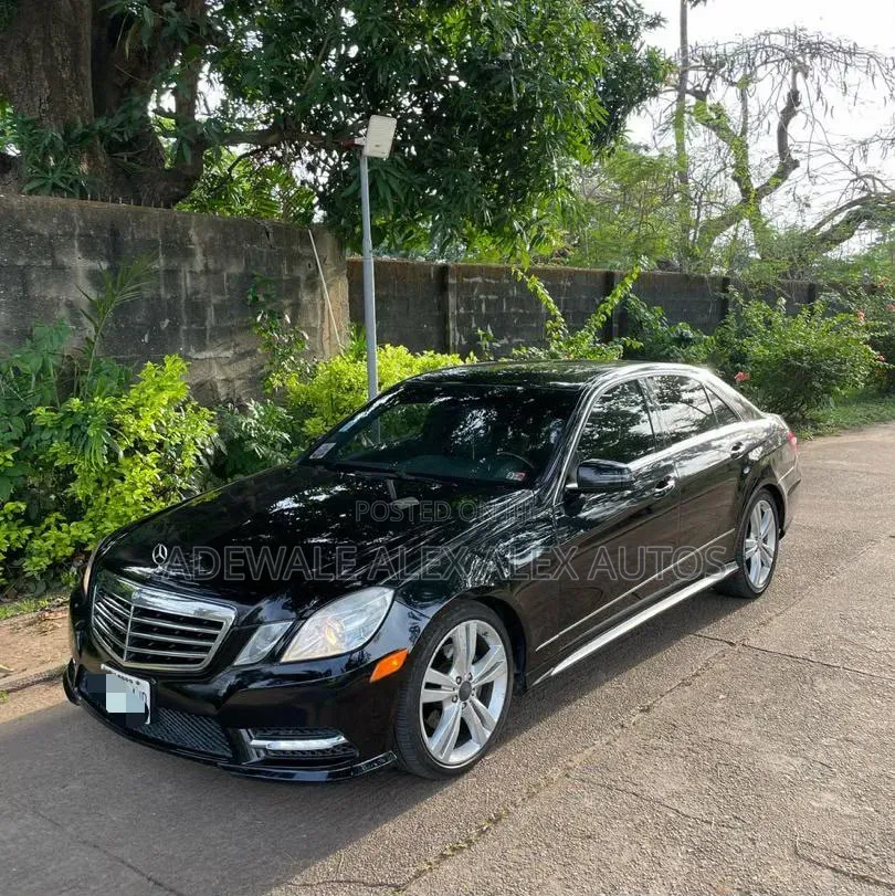 Mercedes-Benz E350 2010 Black
