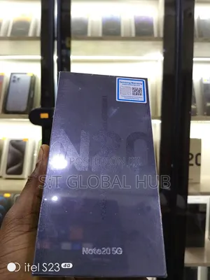 New Samsung Galaxy S20 128 GB Black