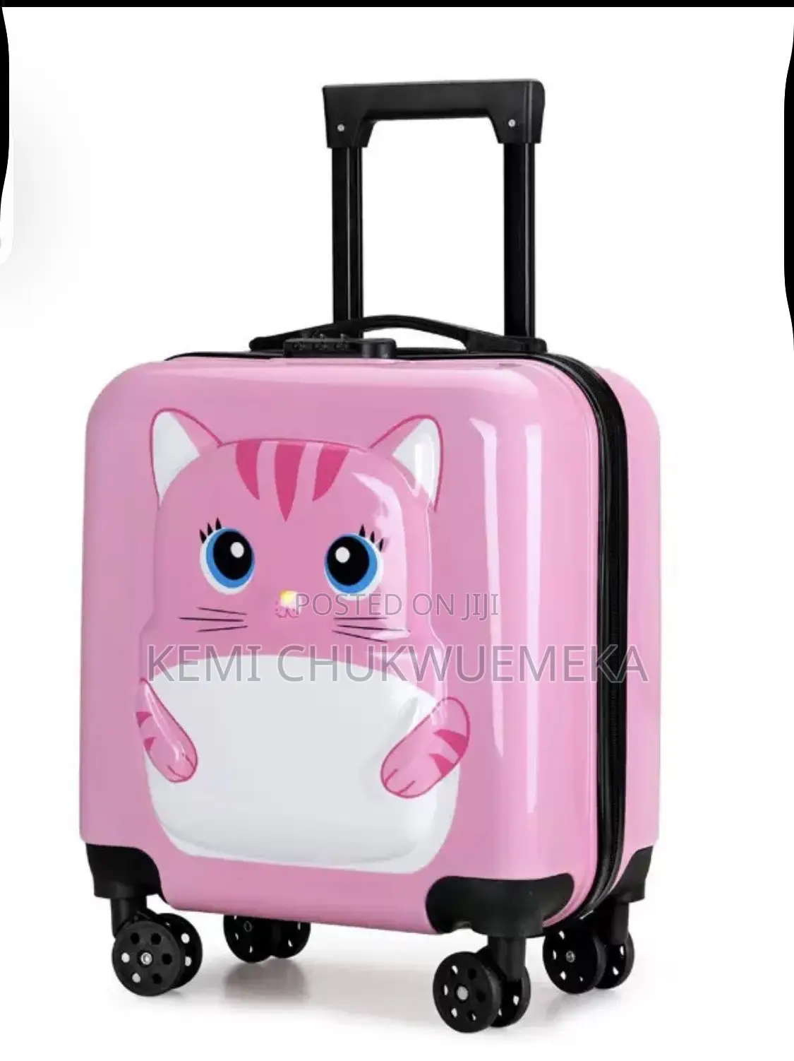 Kids ’ 18-Inch Suitcase With Password Lock