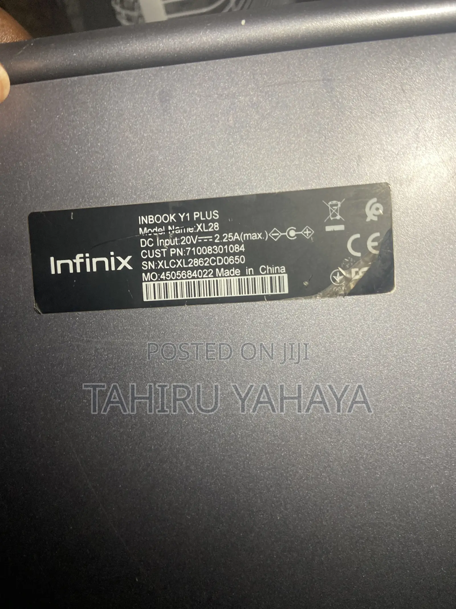 Laptop Infinix 16GB Intel Core i7 SSD 512GB