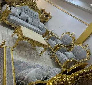 Luxury Egypt 7 Seaters Royal Sofa Chair.
