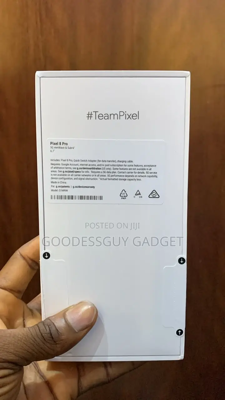 New Google Pixel 8 Pro 256 GB Black