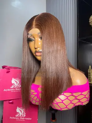 14” SDD Chestnut Brown Bone Straight With 2by6 Closure 200g