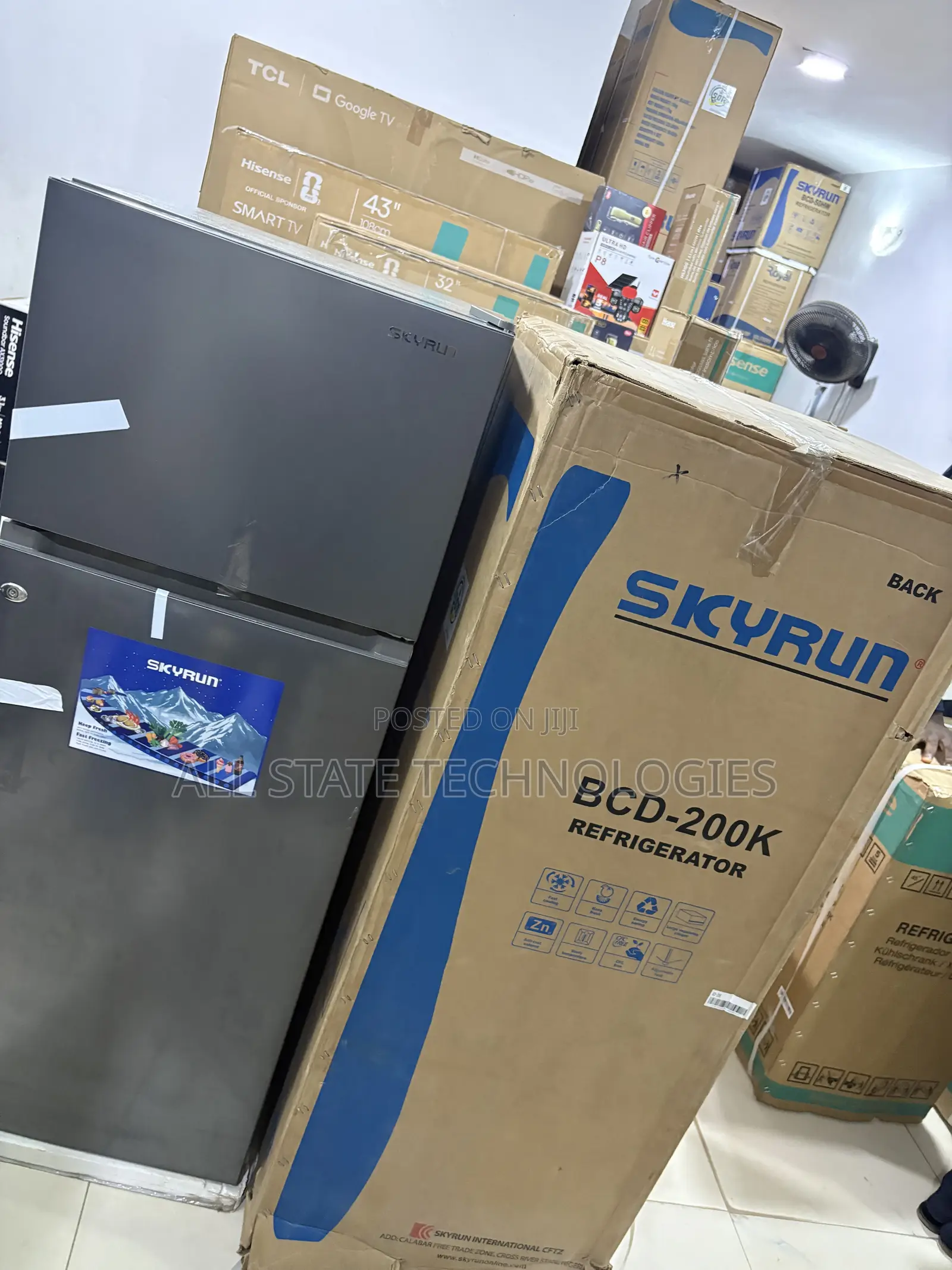 SKYRUN BCD-200K Kitchen Refrigerator for Everyday Cooling