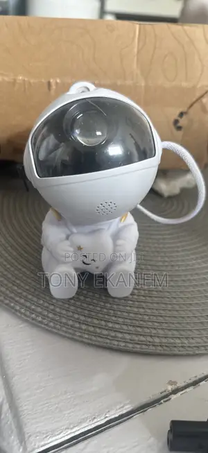Astronaut Galaxy Light Projector – Space Robot Design