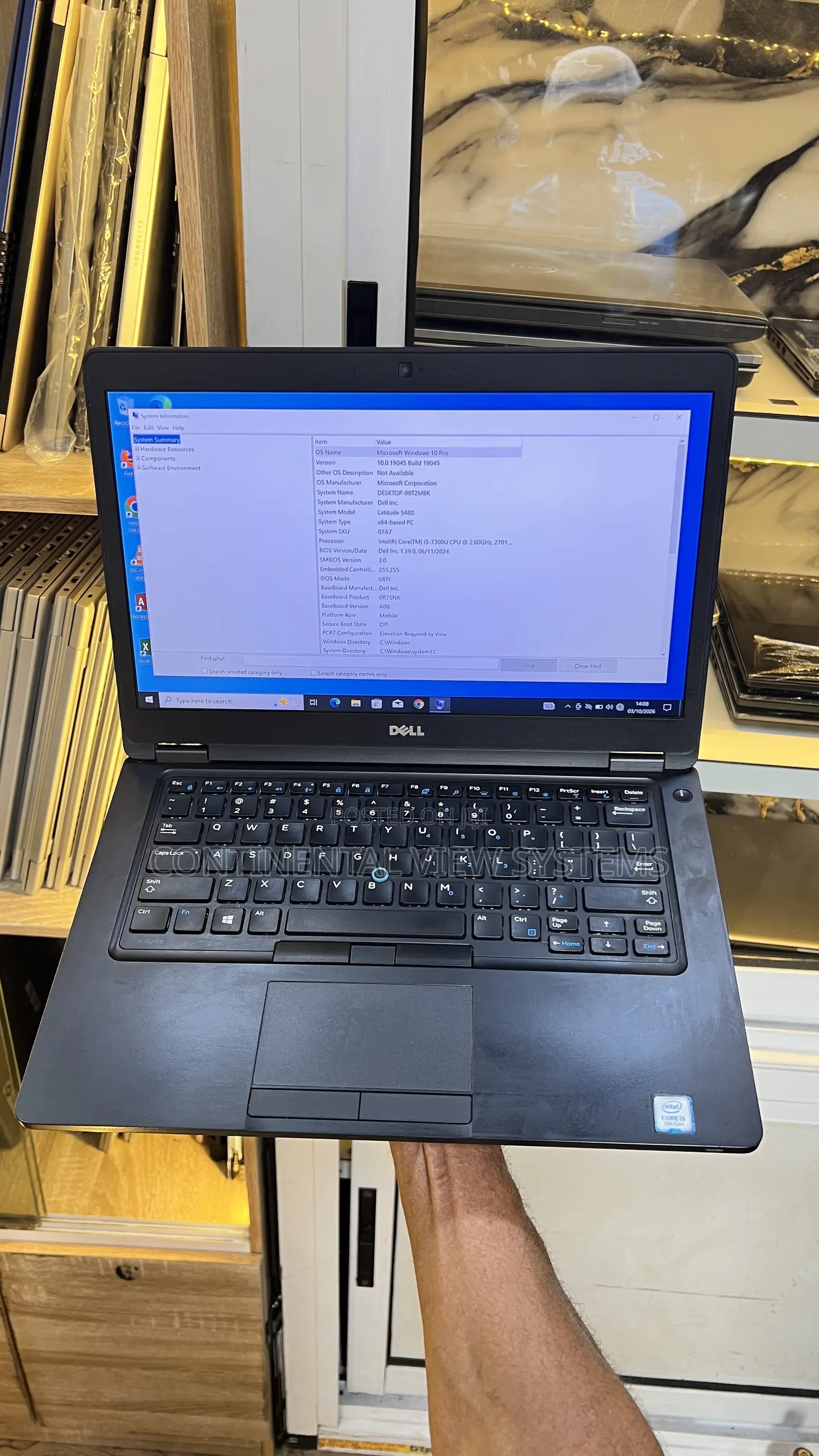 Laptop Dell Latitude 5480 8GB Intel Core i5 HDD 500GB