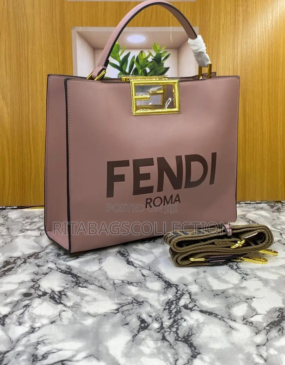 Fendi Roma Top-Handle Bag