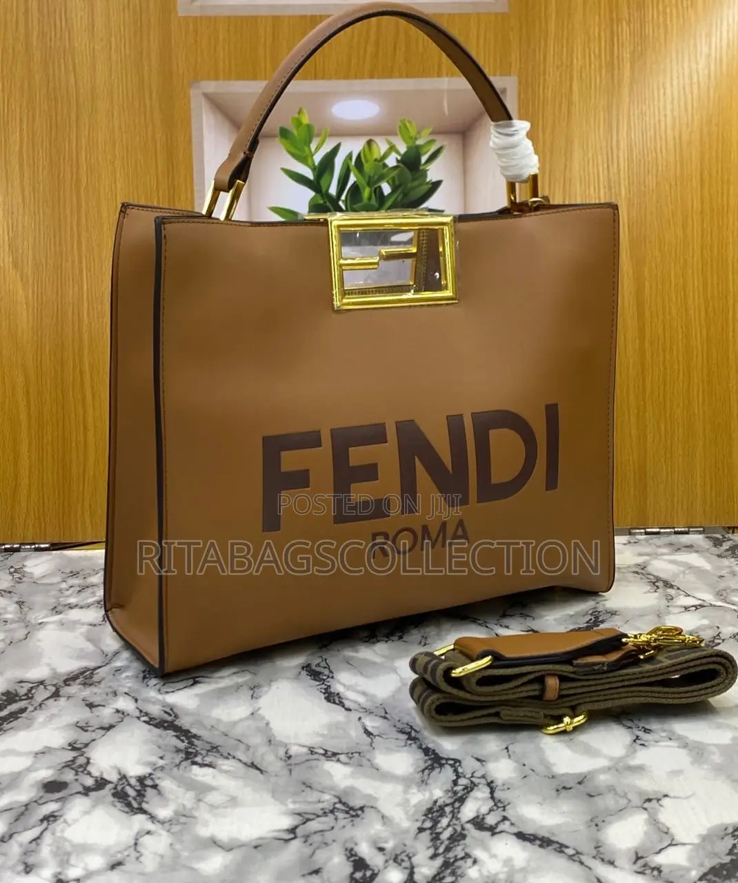 Fendi Roma Top-Handle Bag