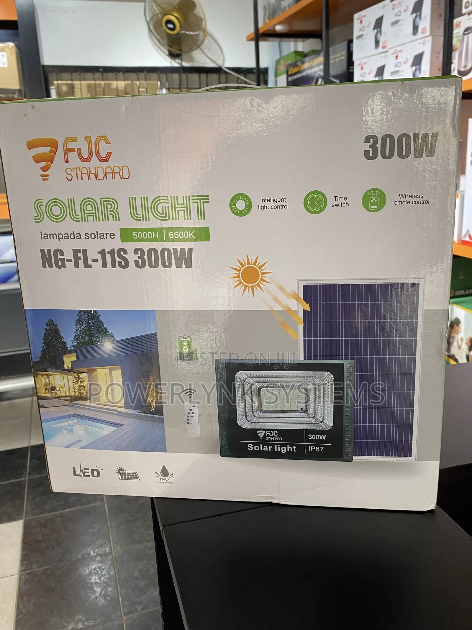 FJC 300W Solar Light