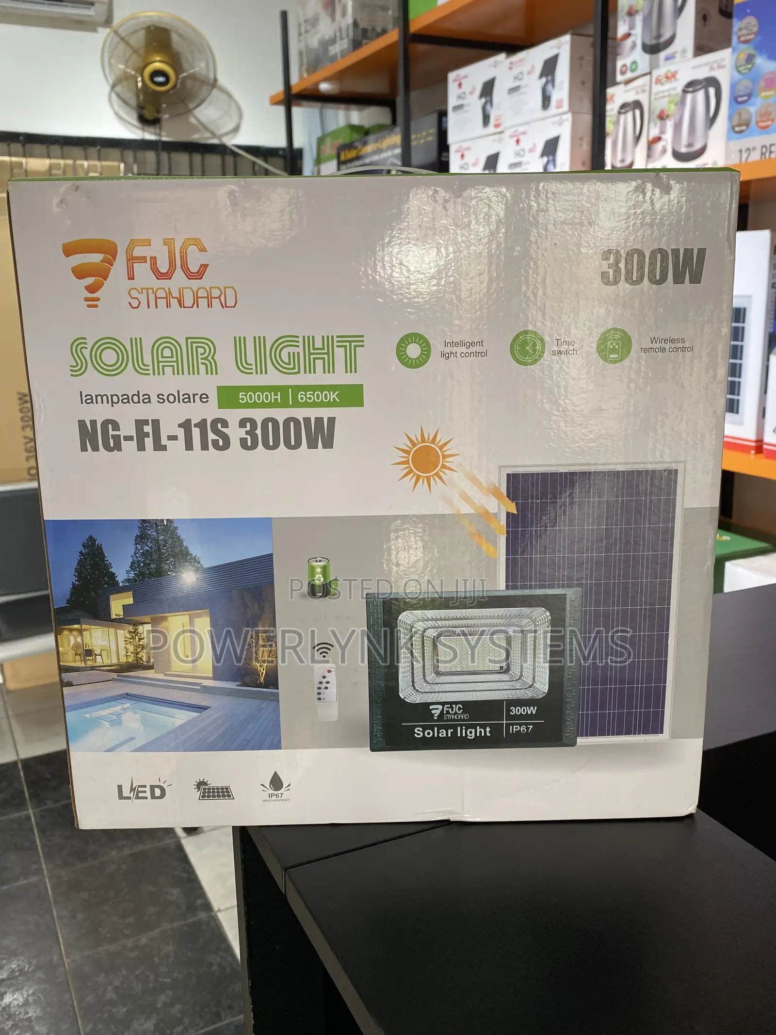 FJC 300W Solar Light