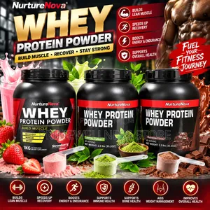 NurtureNova Whey Protein Powder 1kg and 5lb Different Prices