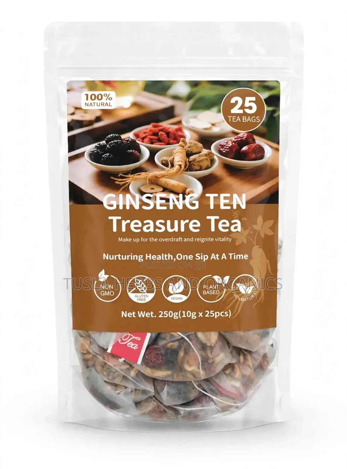 Ginseng Ten(10) Treasure Tea(Ginseng Five Improved Version)