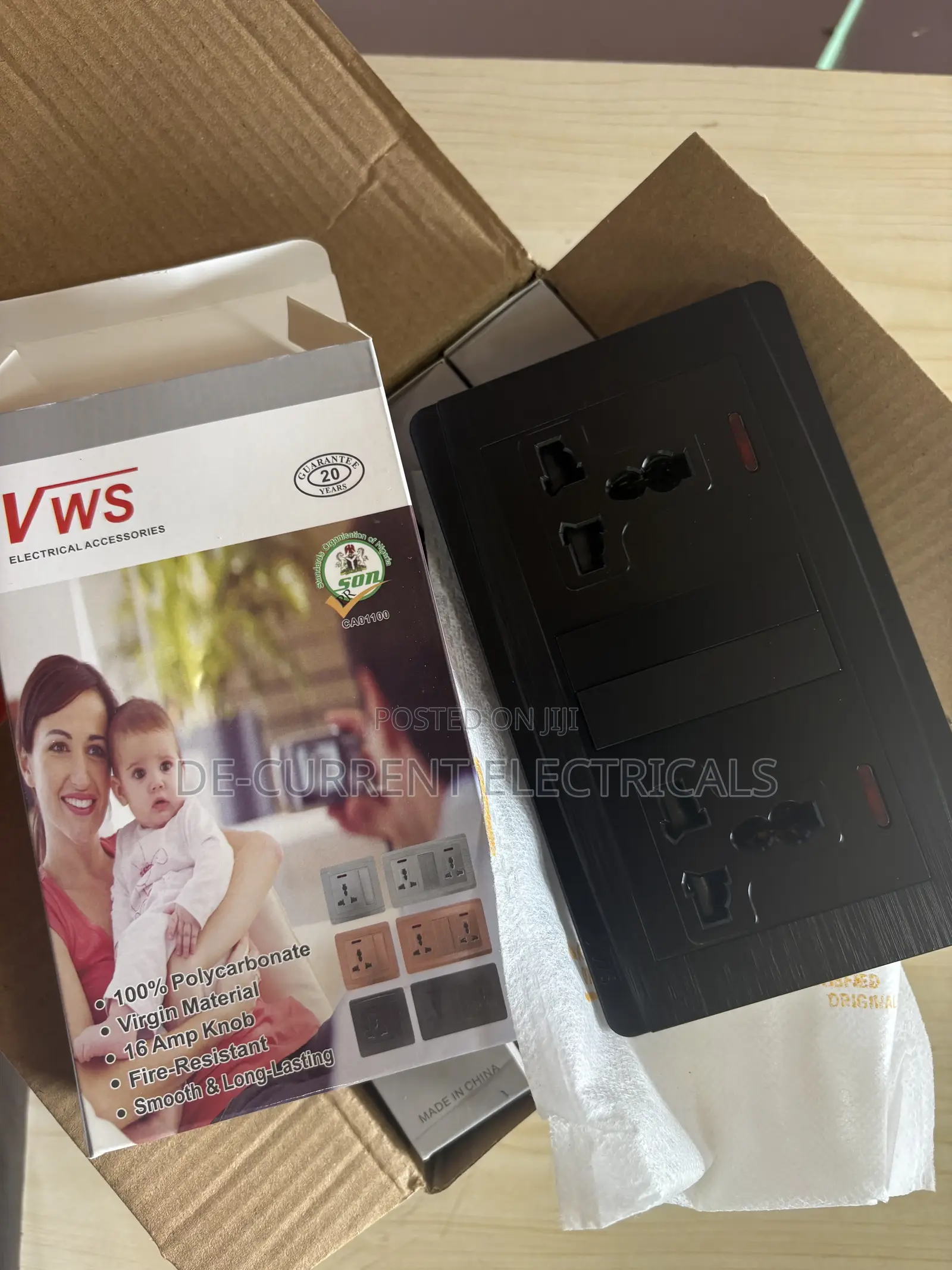 Quality Black Socket