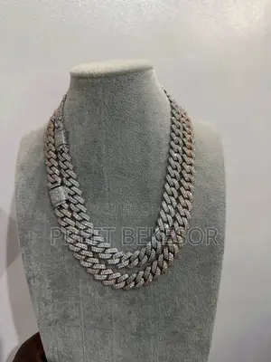 14mm Cubic Zirconia Cubana Chains