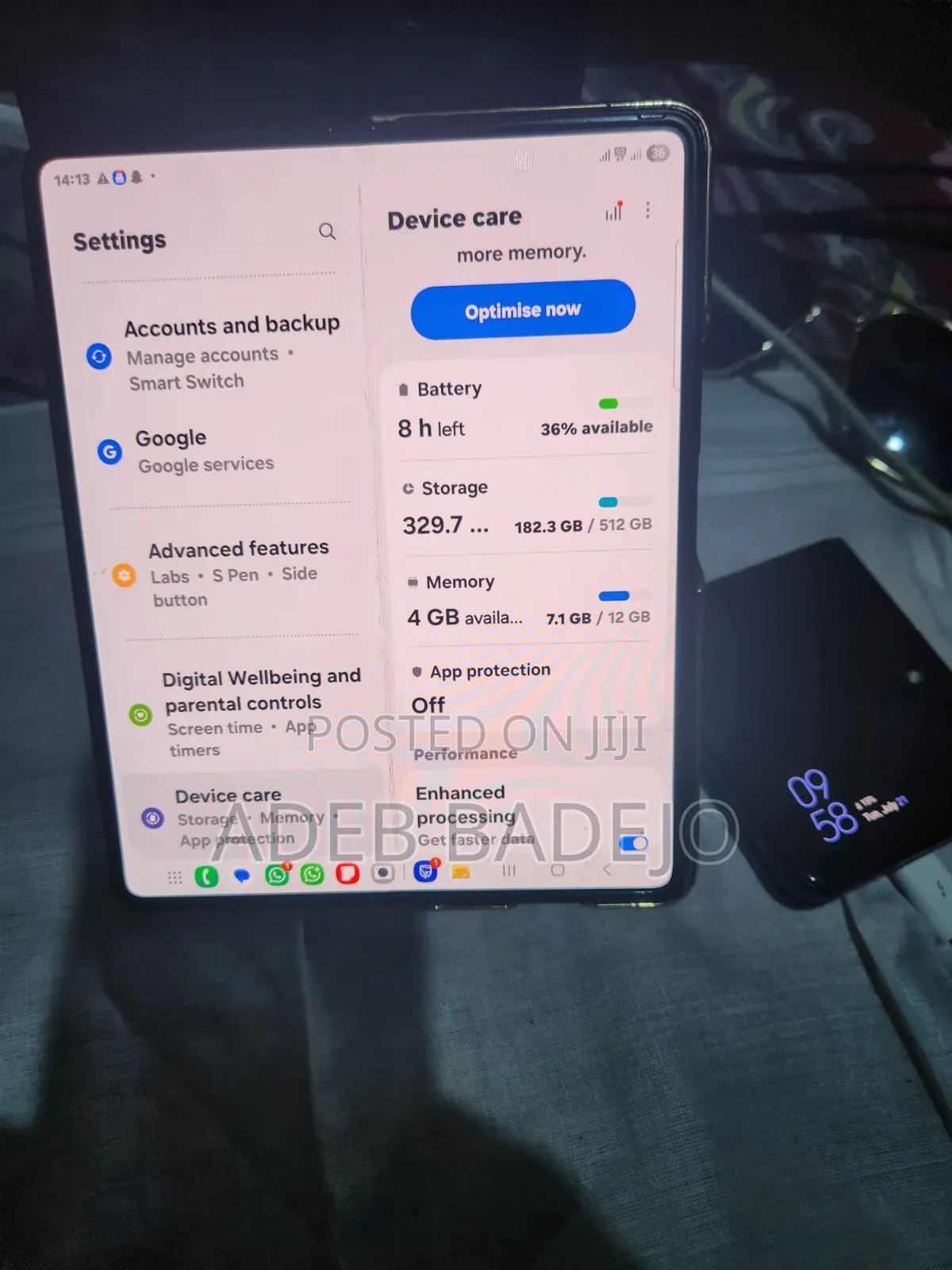 Samsung Galaxy Fold 512 GB Black