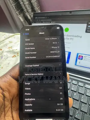 Apple iPhone 12 64 GB Black