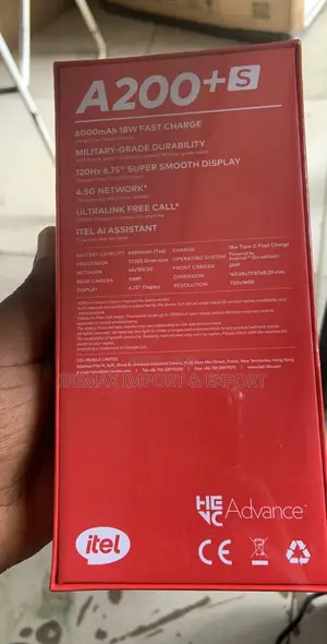 New Itel A200+ 128 GB Gold