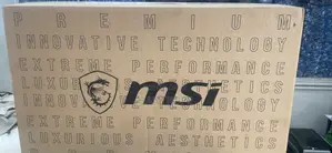 New Laptop MSI 16GB Intel Core i7 SSD 512GB