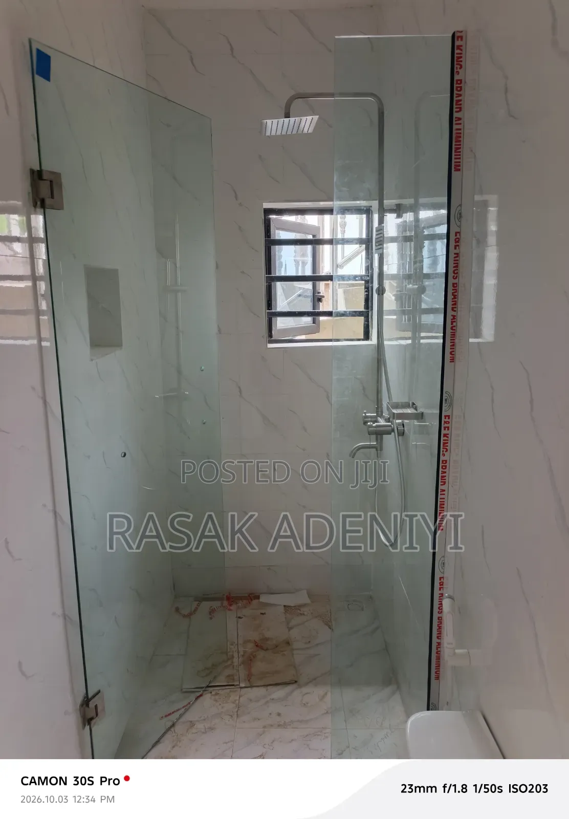 Shower Hinge Door