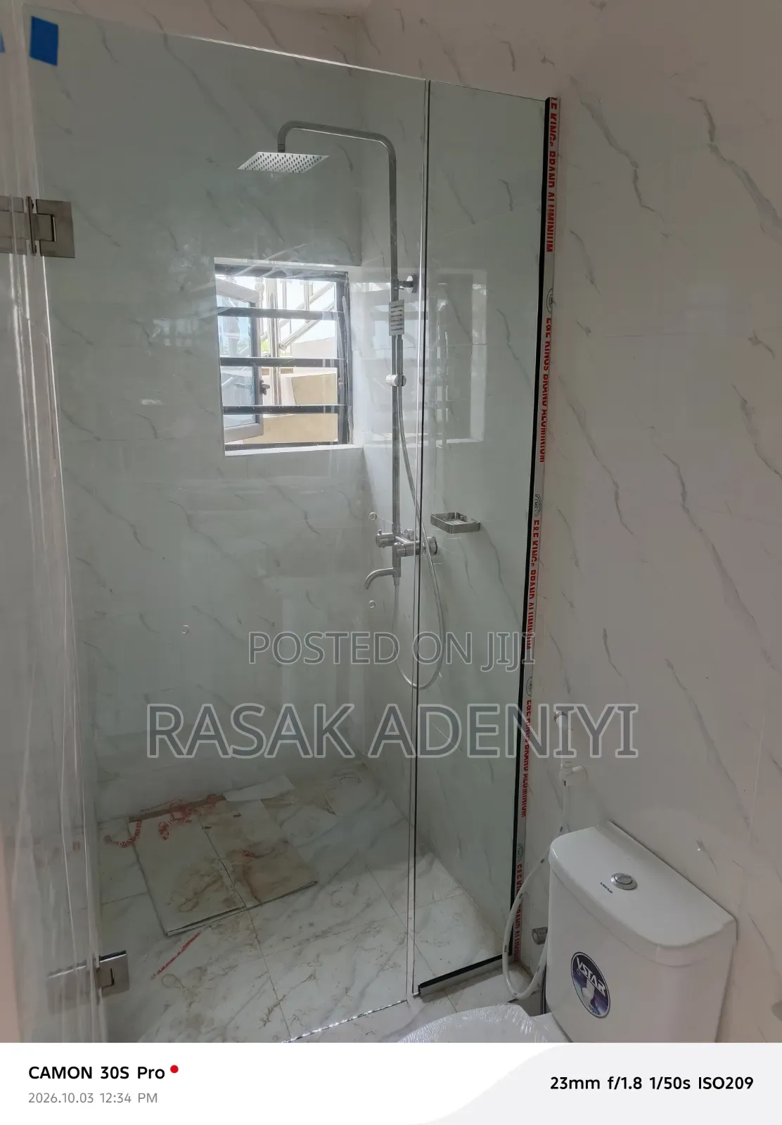 Shower Hinge Door