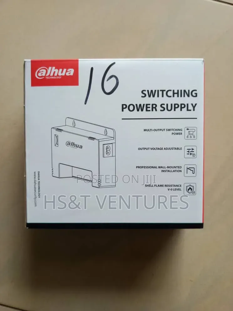 Dahua 16Ways CCTV Switching Power Supply Unit