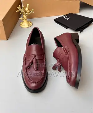 Men’s Black Tassel Loafers