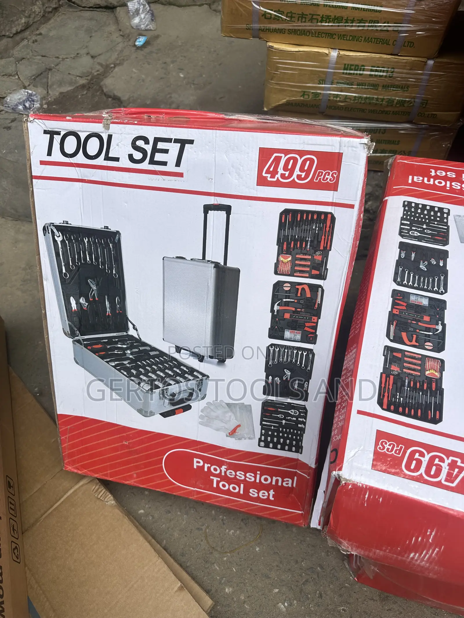 499pcs Combination Tool Box