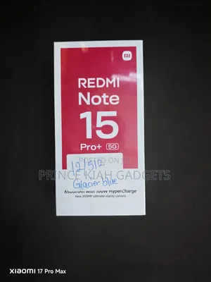New Xiaomi Redmi Note 15 Pro+ 512 GB Black