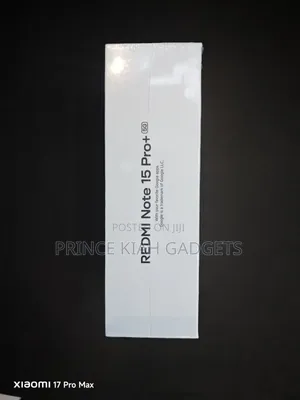 New Xiaomi Redmi Note 15 Pro+ 512 GB Black