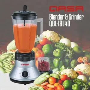 QASA Electric Blender & Grinder Set - 2 Cups