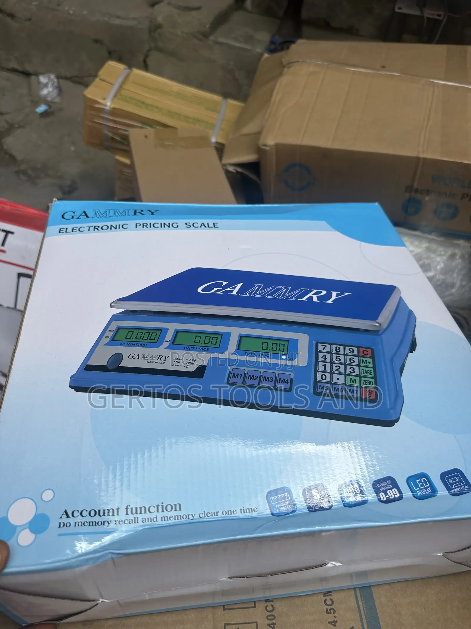 Camry 40kg Scale