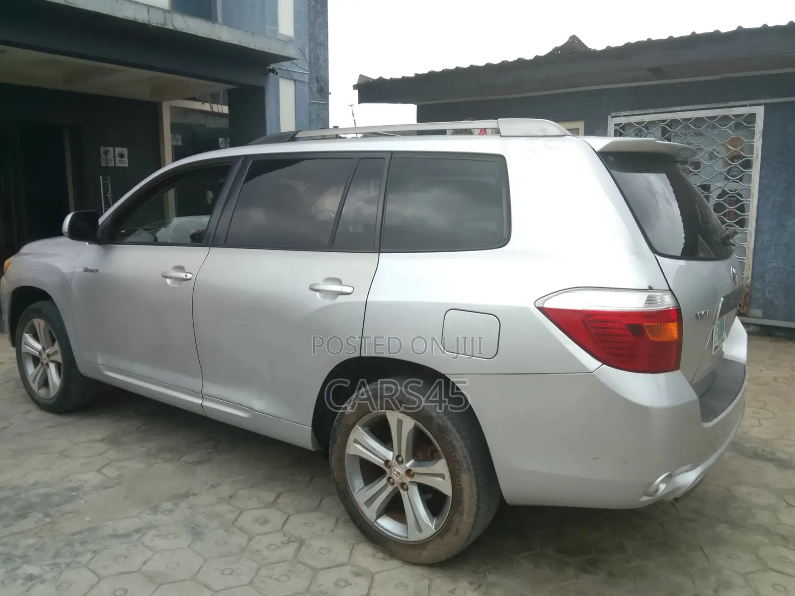 Toyota Highlander 2008 Silver
