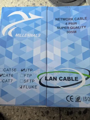 Millennals Cat6 Utp Solid Copper Cable