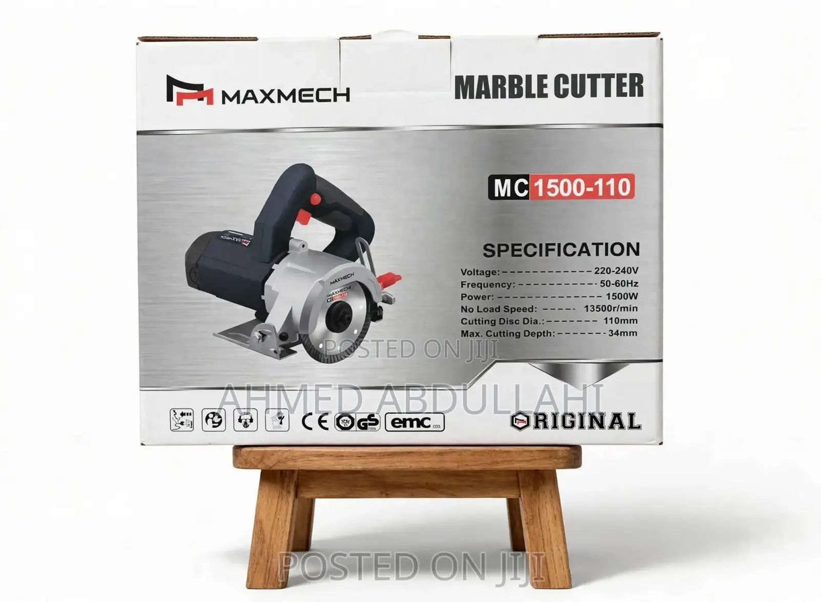MAXMECH MC 1500-110 Marble Cutter / Tile Cutter - 1500W
