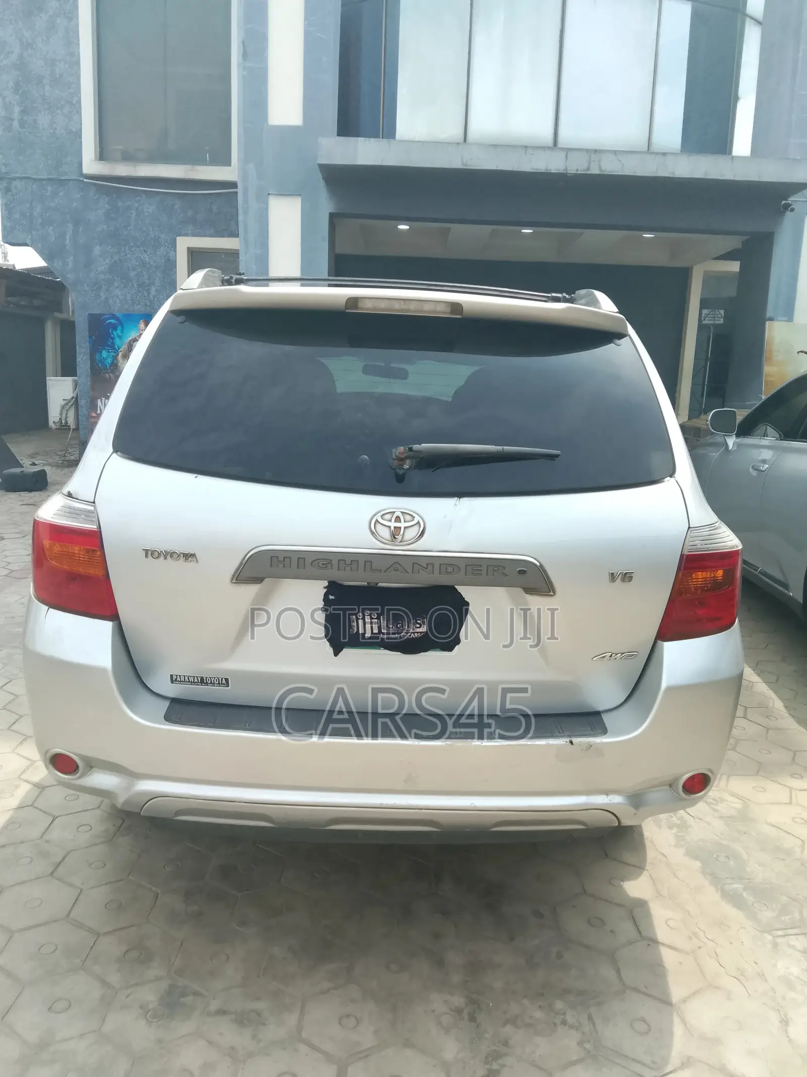 Toyota Highlander 2008 Silver
