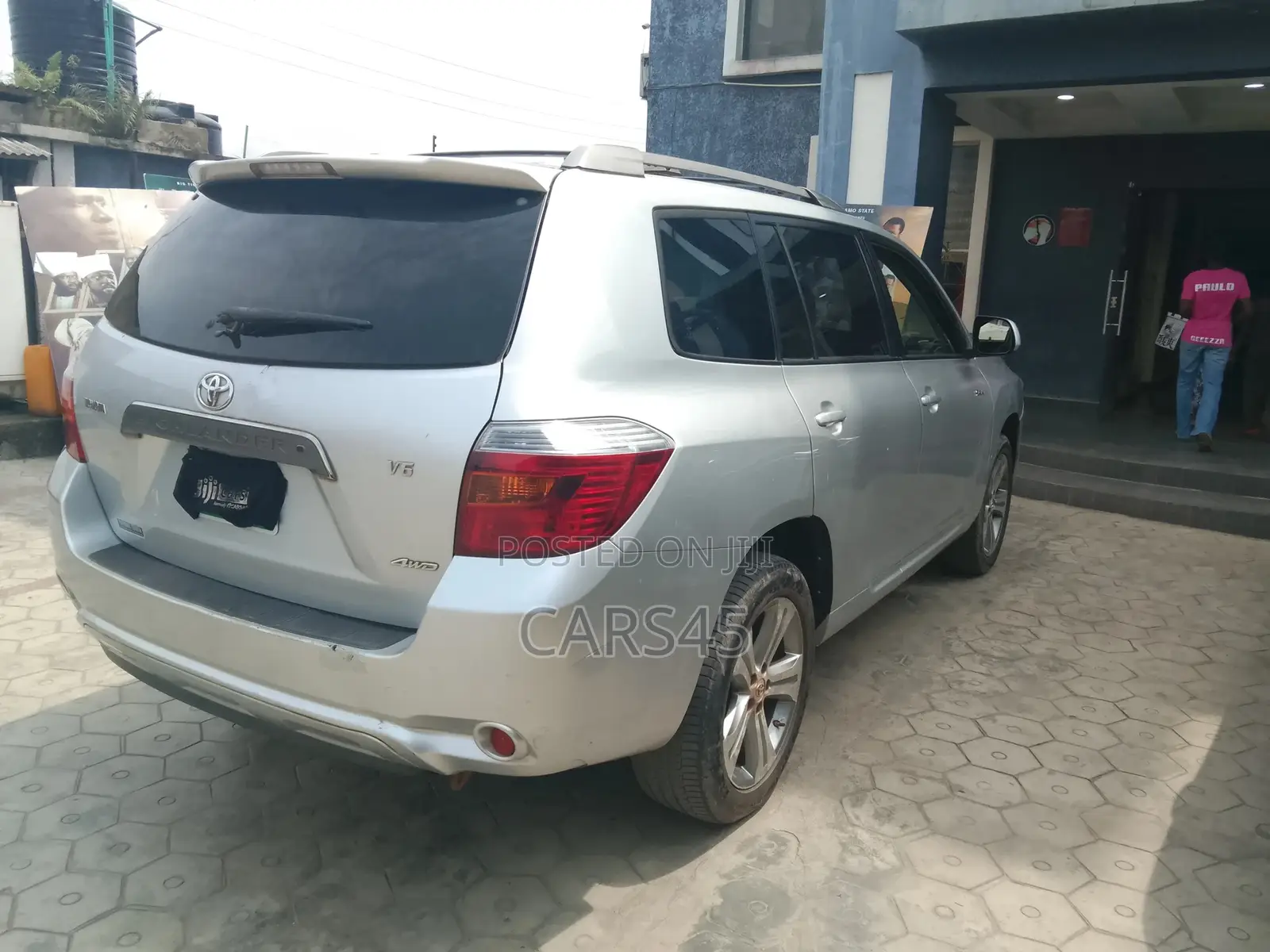 Toyota Highlander 2008 Silver