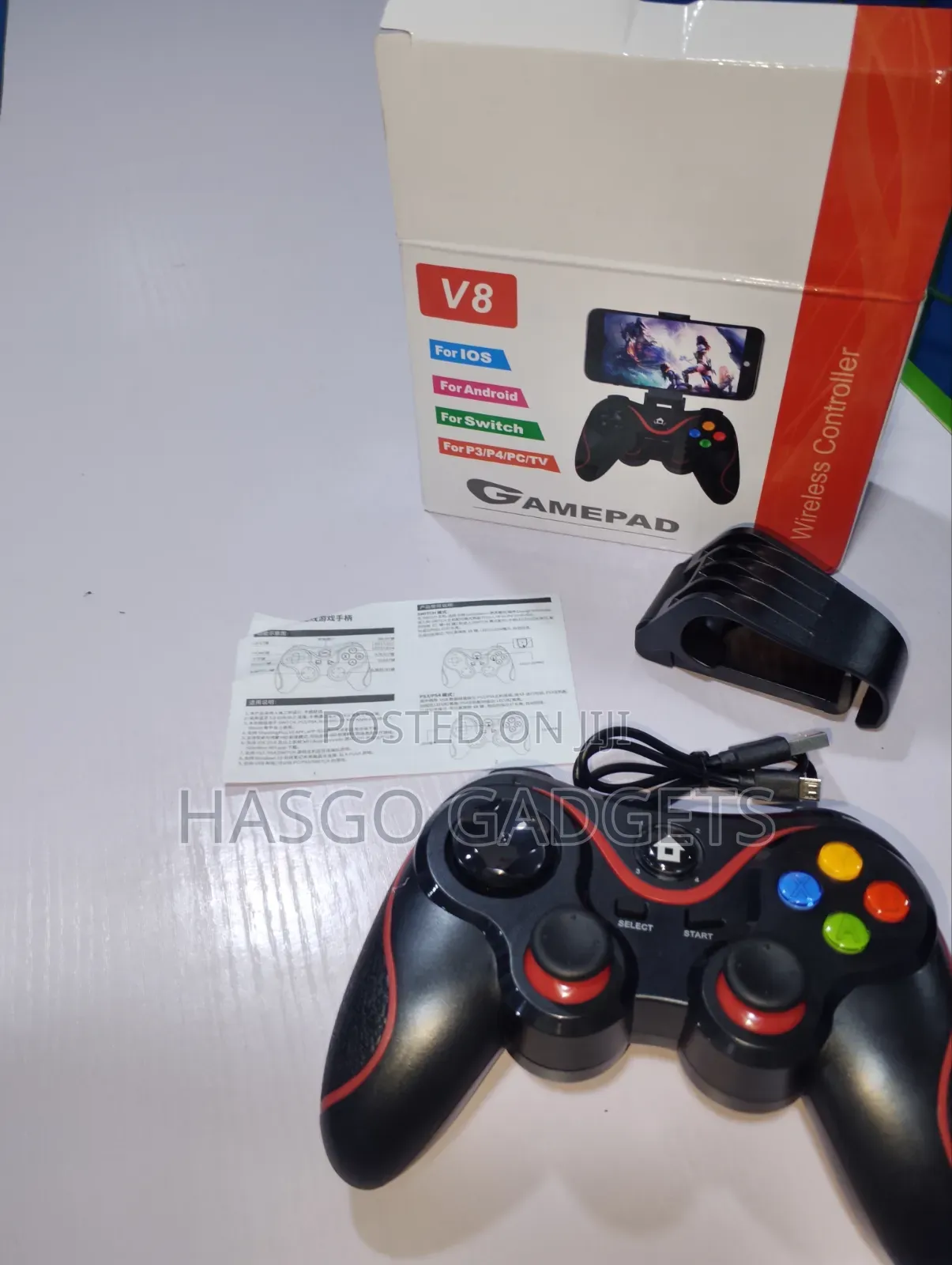 V8 Gamepad