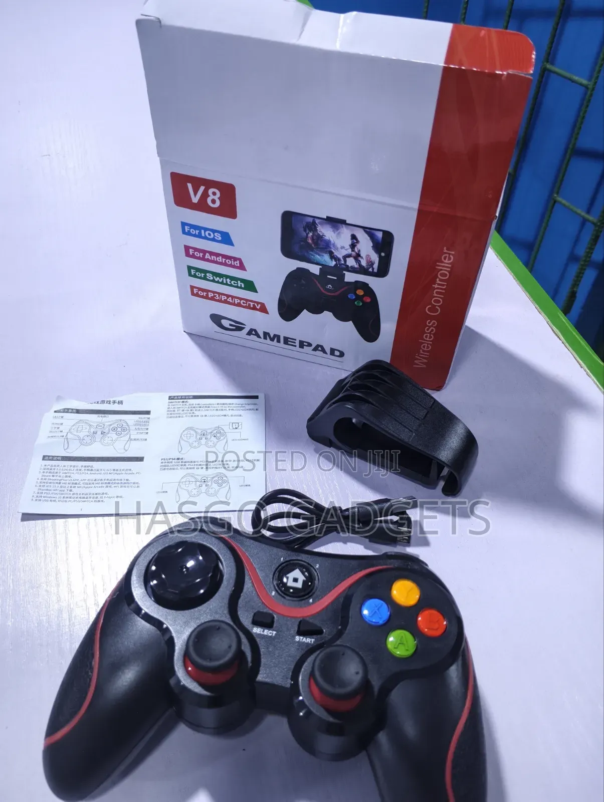 V8 Gamepad