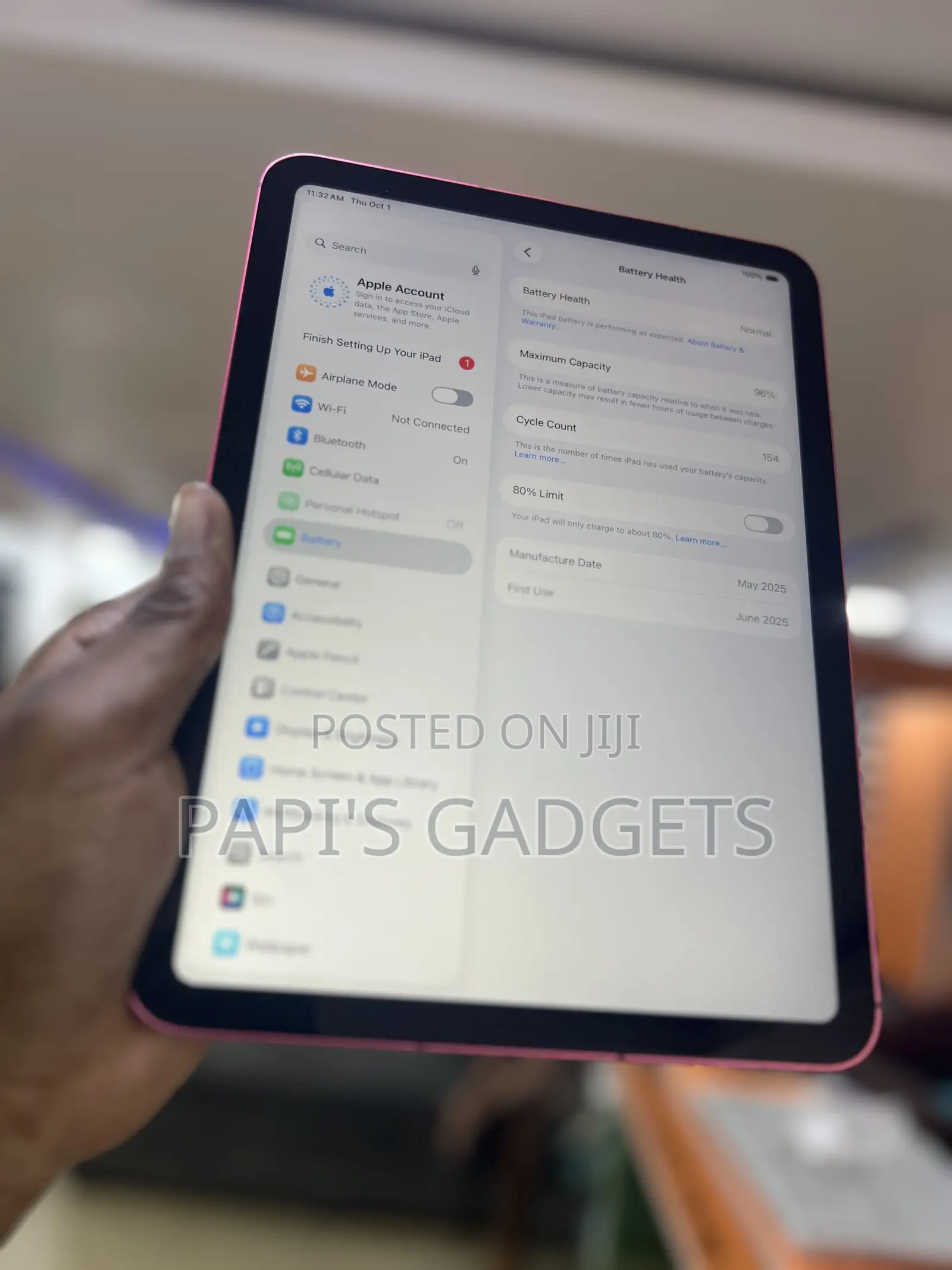 Apple iPad (2025) 128 GB Pink