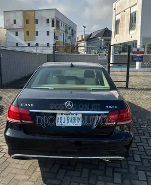 Mercedes-Benz E350 2014 Black