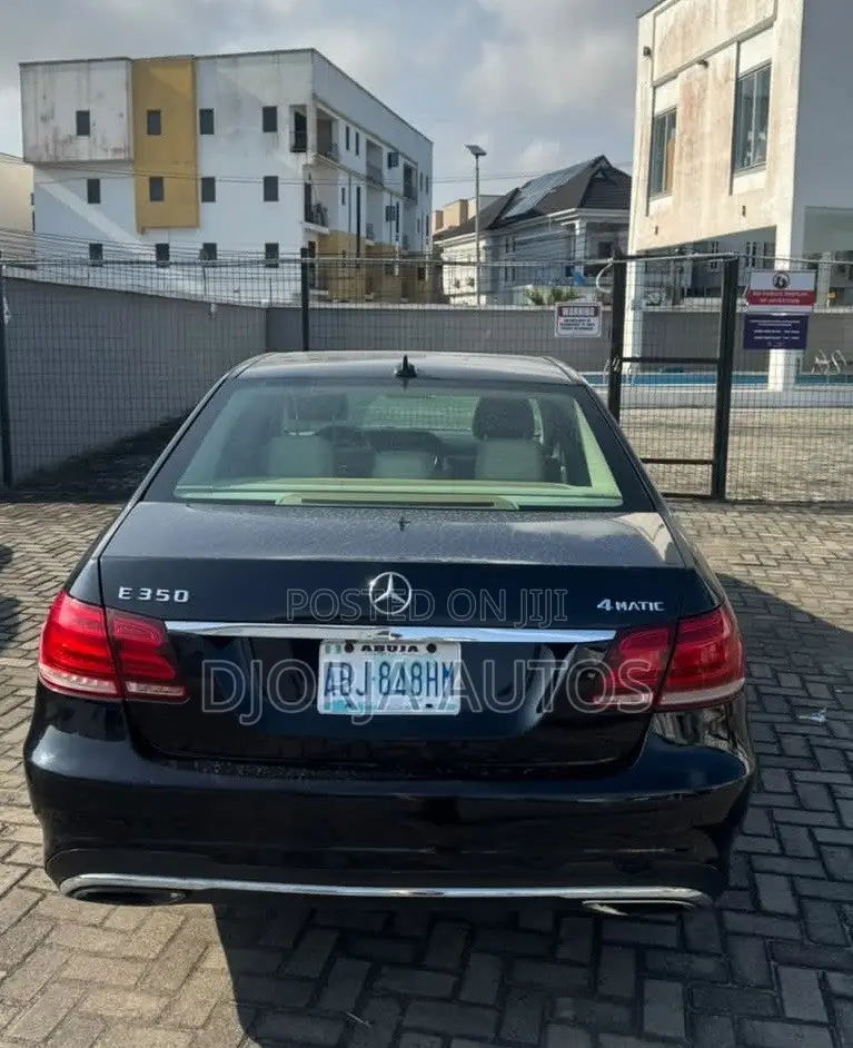 Mercedes-Benz E350 2014 Black