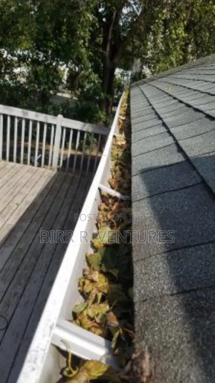 Modern Roof Gutter Work