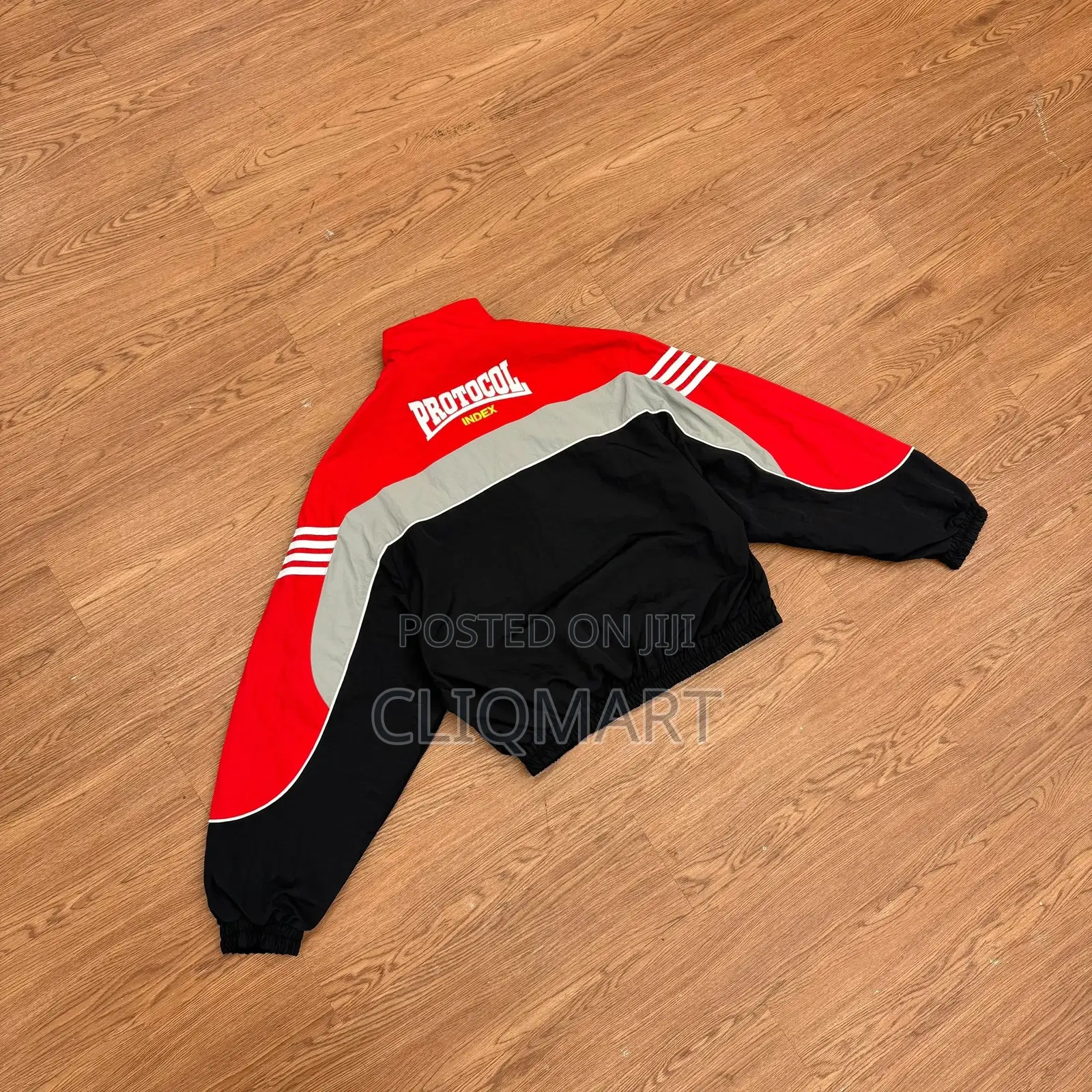 Men’s Protocol Index Track Jacket (Front & Back View)