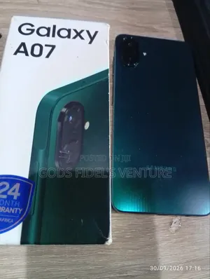 Samsung Galaxy A07 64 GB Black